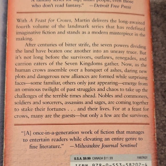 Game Of Thrones Book Set By George R R Martin USED - Picture 8 of 10